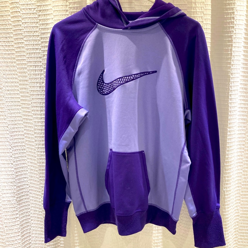 Nike Hoodie, purple, size X-large.